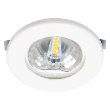  S1200 - Encastre rond blanc 70 