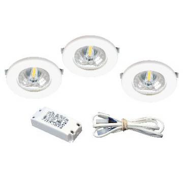  KIT S1200 LED - Encastres blan 