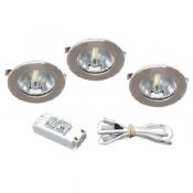  KIT S1200 LED - Encastres chro 