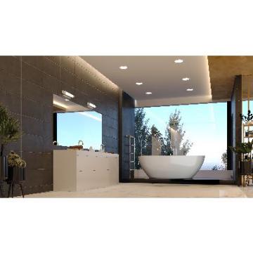  Downlight FLAT CCT rond fixe b 
