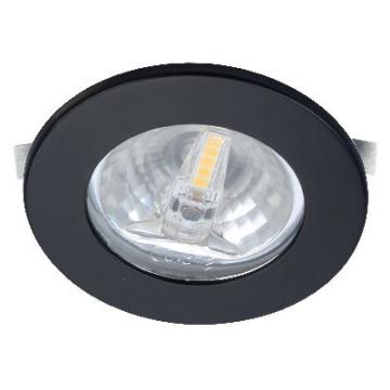  S1200 - Encastre rond noir 70m 