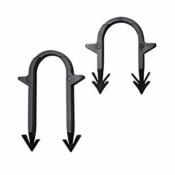  Lot de 100 clips de fixation p 