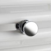  Pat�re bouton chrome pour s�ch 