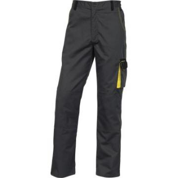  PANTALON D-MACH GRIS/JAUNE L 