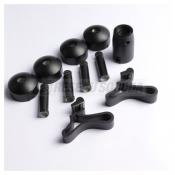  KIT ACCESSOIRES PEINTS CARBONE 