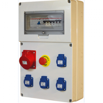  COFFRET CHANTIER PC 32A 3P+N+T 