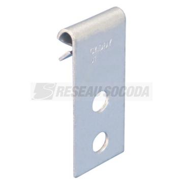  Attache de panne en C, rebord 