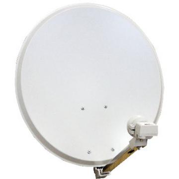  Kit parabole acier 65cm + LNB 