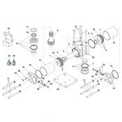  VERIN 100 hydraulique � fixer 