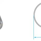  tm2 45 - adaptateur pour tube 