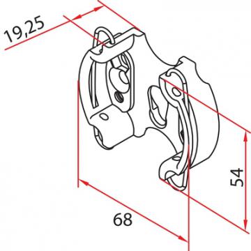  tm2 sup45 - reinforced clip su 