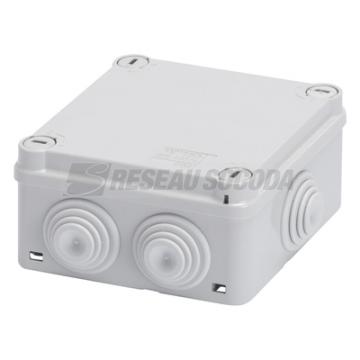  BOITE IP55 100X100X50 1/4T A./ 