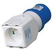  ADAPT.IC 2P+T 16A 230V 2X2P+T 