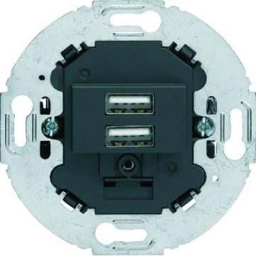  Chargeur USB A+A 1930 Anthraci 