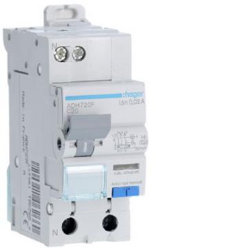  Disjoncteur diff�rentiel 1P+N 