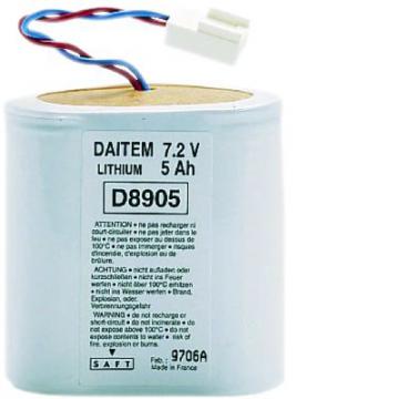  Pile lithium 7,2 volts, 5 Ah 