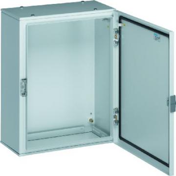  Coffret mtallique porte plein 