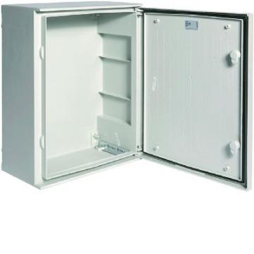 Coffret polyester porte pleine 