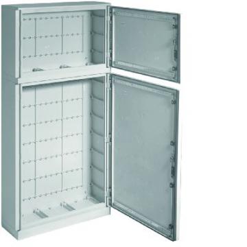  Coffret polyester porte pleine 
