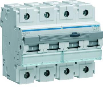  Disjoncteur 16A 4P 50kA Courbe 