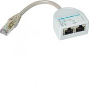  Eclateur de port 1 RJ45 vers 2 