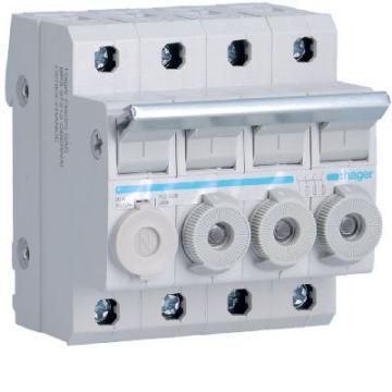  Porte-fusible combin 3P+N 20A 