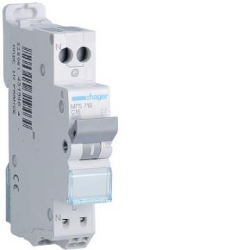  Disjoncteur 16A 1P+N 3kA courb 