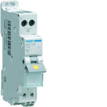  Disjoncteur 20A 1P+N 3kA courb 