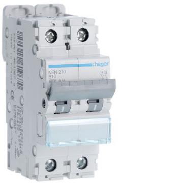  Disjoncteur 2P 6-10kA courbe B 