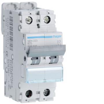  Disjoncteur 25A 2P 6-10kA Cour 