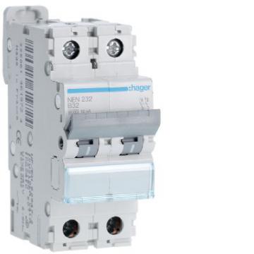  Disjoncteur 2P 6-10kA courbe B 