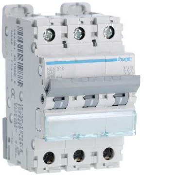  Disjoncteur 40A 3P 6-10kA Cour 