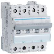  Disjoncteur 10A 4P 6-10kA Cour 