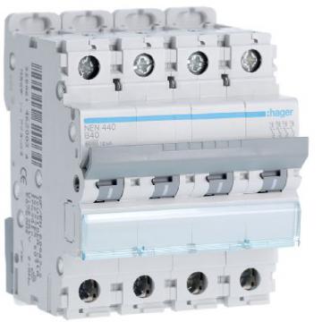  Disjoncteur 40A 4P 6-10kA Cour 
