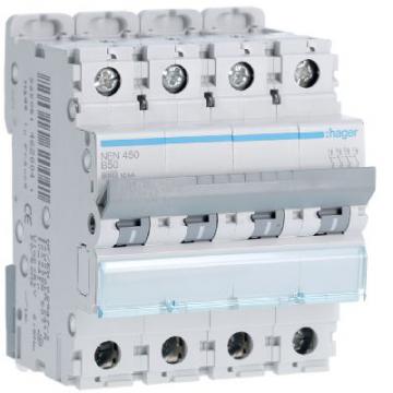  Disjoncteur 50A 4P 6-10kA Cour 
