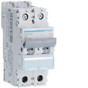  Disjoncteur 10A 2P 6-10kA Cour 