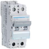  Disjoncteur 20A 2P 6-10kA Cour 