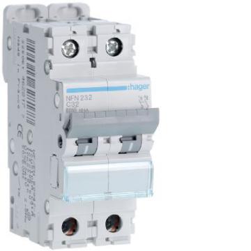  Disjoncteur 32A 2P 6-10kA Cour 