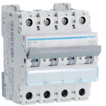  Disjoncteur 6A 4P 6-10kA Courb 