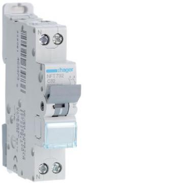  Disjoncteur 32A 1P+N 6-10kA Co 