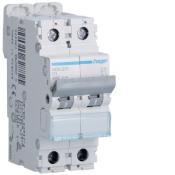 Disjoncteur 1A 2P 6-10kA Courb 