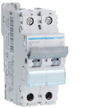  Disjoncteur 3A 2P 6-10kA Courb 