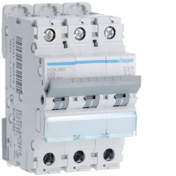  Disjoncteur 63A 3P 6-10kA Cour 
