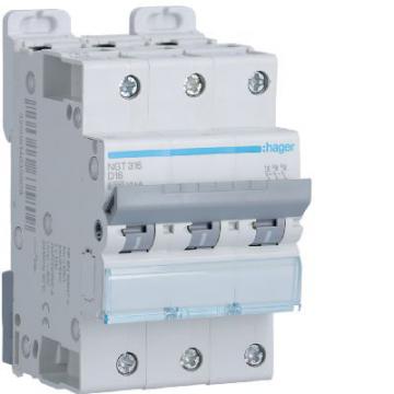  Disjoncteur 16A 3P 6-10kA Cour 