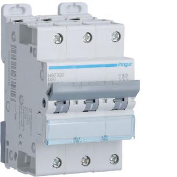  Disjoncteur 20A 3P 6-10kA Cour 
