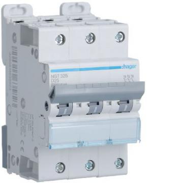  Disjoncteur 25A 3P 6-10kA Cour 