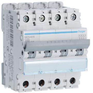  Disjoncteur 25A 4P 10-15kA Cou 