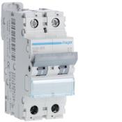  Disjoncteur 63A 2P 15kA Courbe 