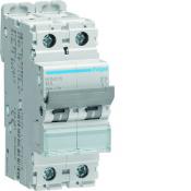 Disjoncteur 16A 2P 25kA Courbe 
