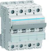  Disjoncteur 16A 4P 25kA Courbe 